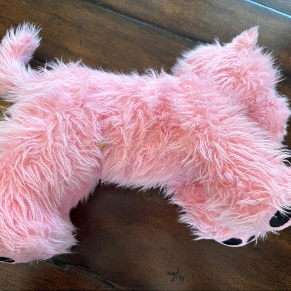 Retired Pink Terrier Build-a-Bear ‘Darling Doggie’ with Collar- Size 16”